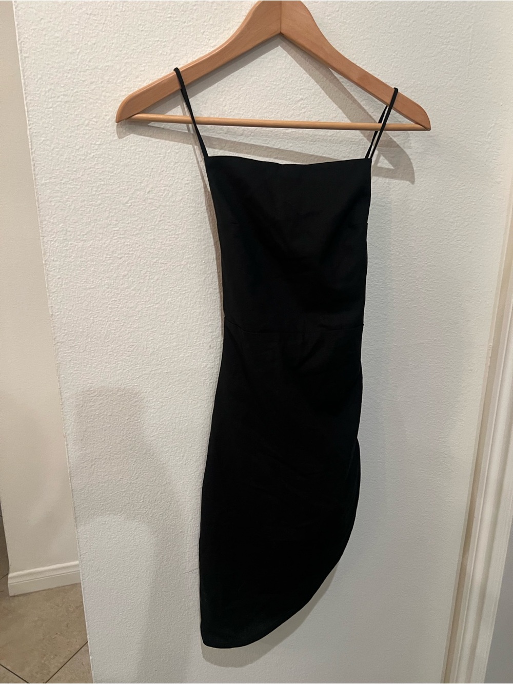 Lioness backless LBD with Spaghetti Straps